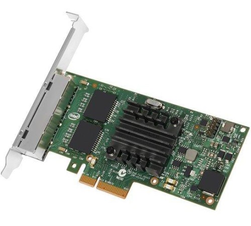 Сетевой адаптер Intel Ethernet Server Adapter I350-T4 (Ver.2) 1Gb Quad Port RJ-45 (bulk), 1 year
