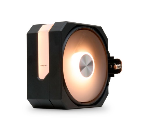 Кулер для процессора/ CPU Cooler HSPD A116 BLACK ARGB (250W, 4-pin PWM, 155mm, Al/Cu, 6x6mm, ARGB, 1x120mm, 68CFM, 25dBA, 1650RPM, S: 1851/1700/1200/20XX/115X/13XX, AM5/AM4/AM3/AM2/AM3+/AM2+/FM2/FM1, black) Кулер для процессора/ CPU Cooler HSPD A116 BLACK ARGB (250W, 4-pin PWM, 155mm, Al/Cu, 6x6mm, ARGB, 1x120mm, 68CFM, 25dBA, 1650RPM, S: 1851/1700/1200/20XX/115X/13XX, AM5/AM4/AM3/AM2/AM3+/AM2+/FM2/FM1, black)