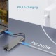 док-станция Docking Station WAVLINK USB-C  Travel Mini/100W PowerDelivery/ 1xUSB3.0/1xUSB2.0/1xHDMI 4K 60HZ/1xGigabit LAN/SD/Micro SD Card Reader