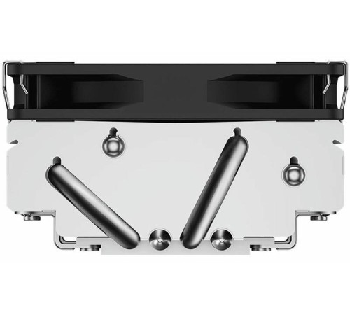 Кулер для процессора PCCooler RC400-37, Low Profile, 75mm FAN, 4 HEAT PIPES, 4-PIN PWM, 2000-4000 RPM, 39 DBA, FDB BEARING, LGA 1851/1700/1200/115X, AMD AM5/AM4