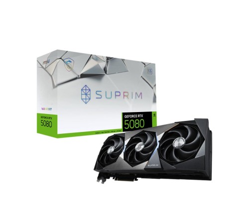 Видеокарта/ GeForce RTX 5080 16G SUPRIM SOC Видеокарта/ GeForce RTX 5080 16G SUPRIM SOC
