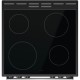Плита GORENJE/ Тип плиты: электрическая, Тип варочной поверхности: стеклокерамическая, Цвет: серый, Ширина, см: 60
