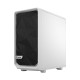 Корпус ПК без блока питания/ Case Fractal Design Meshify 2 Mini TG Clear Tint, Mini-Tower, 1x120mm + 1x140mm, 2xUSB-A 3.2 + 1xUSB 3.2 Type-C mATX, mITX, mDTX White