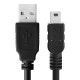 Greenconnect Кабель 0.3m USB 2.0, AM/mini 5P, черный, 28/28 AWG, экран, армированный, морозостойкий, GCR-UM2M5P-BB2S-0.3m
