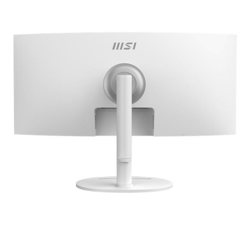 Монитор MSI Modern MD342CQPW 34" 21:9 UWQHD(3440x1440) VA Curve 1500R,1ms(MPRT),3000:1,100M:1,300nit,2*HDMI,1*DP,2xUSB Type-A,USB Type-B,USB Type-C,Speaker,Tilt,Swivel,Height,120Hz,White(white cable),1y w-ty
