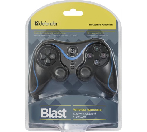 Defender Беспроводной геймпад Blast USB,Bluetooth,Android,Li-Ion