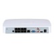 Видеорегистратор DAHUA 8-канальный IP-видеорегистратор с PoE, 4K и H.265+ Входящий поток до 160Мбит/с; сжатие: H.265+, H.265, H.264+, H.264; разрешение записи до 12Мп; накопители: 1 SATA III до 20Тбайт; воспроизведени