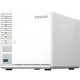 Сетевое хранилище без дисков/ SMB QNAP TS-364-4G NAS 3 HDD, 4-core Intel Celeron N5105/N5095 2.0 up to 2.9 GHz, 4 GB RAM (1x4 GB) up to 16 GB (2x8GB), 2.5 Gigabit Ethernet, 2xUSB 3.2 Gen 2 (10Gbps), 1xUSB 3.2 Gen 1, 2xM.2 PCIe Gen 3 x2 slots
