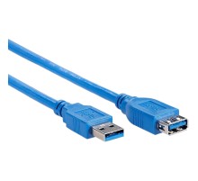 Кабель/ Кабель удлинительный USB3.0 Am-Af 1m VCOM (VUS7065-1M)