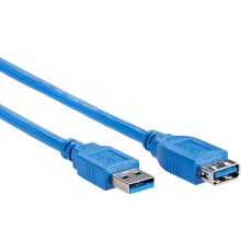 Кабель/ Кабель удлинительный USB3.0 Am-Af 1m VCOM (VUS7065-1M)