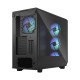 Корпус ПК без блока питания/ Case Fractal Design Meshify 2 RGB TG Light Tint, Midi-Tower, 4x140mm RGB, 2xUSB-A 3.2 + 1xUSB 3.2 Type-C E-ATX, ATX, mATX, mITX Black