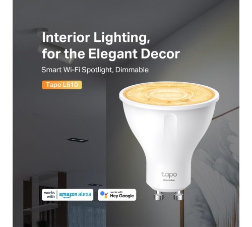 Умная Wi-Fi лампа/ Smart Wi-Fi Spotlight, Dimmable