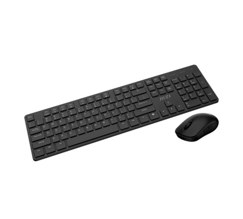 Клавиатура и мышь Keyboard and Mouse MSI FORGE K200 Combo, Wireless, Black