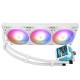 Водяное охлаждение для процессора/ Water Cooling System Thermalright Frozen Warframe Pro 360 White Argb (360mm, White, ARGB/ Fans: 3x120mm, 70.84CFM, 29.8dBA, 2000RPM/ Pump height 60mm, 23dBA, 3000RPM, Rad thickness 27mm/ S: 1200, 1700, 1851, 2011, 2066,