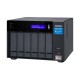 Сетевое хранилище без дисков/ SMB QNAP TVS-672XT-i3-8G 6-Bay NAS, Intel Core i3-8100T 4-core 3.1 GHz Processor, 8GB DDR4 RAM (max 32GB RAM), 6x 2.5"/3.5" SATA HDD/SSD + 2x M.2 PCIe SSD slot, 2xGbE LAN, 1 x 10GBase-T, 2 x Thunderbolt 3 port
