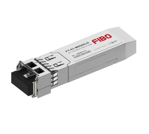 Трансивер/ FIBO FT-S1-M8505LD SFP модуль, 1.25G, 550 м, TX 850 нм, MM, LC Трансивер/ FIBO FT-S1-M8505LD SFP модуль, 1.25G, 550 м, TX 850 нм, MM, LC
