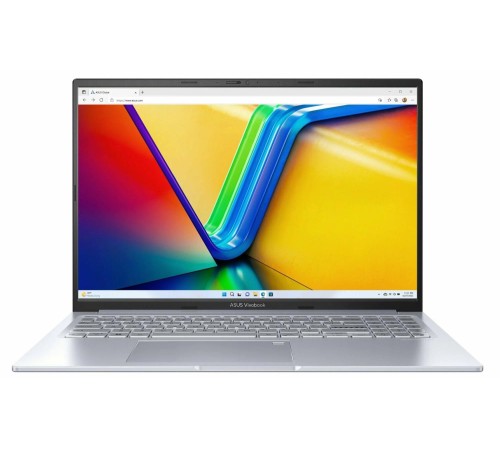 Ноутбук/ ASUS K3604VA-MB231 16"(1920x1200 (матовый))/Intel Core i5 1335U(1.3Ghz)/16384Mb/512PCISSDGb/noDVD/Int:Intel Iris Xe Graphics/Cam/BT/WiFi/42WHr/war 1y/1.76kg/Cool Silver/DOS Ноутбук/ ASUS K3604VA-MB231 16"(1920x1200 (матовый))/Intel Core i5 1335U(1.3Ghz)/16384Mb/512PCISSDGb/noDVD/Int:Intel Iris Xe Graphics/Cam/BT/WiFi/42WHr/war 1y/1.76kg/Cool Silver/DOS