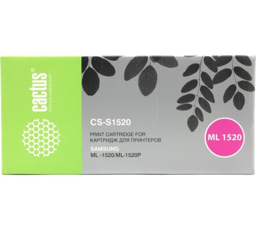 -/ Картридж лазерный Cactus CS-S1520 ML-1520D3 черный (3000стр.) для Samsung ML-1520/1520P