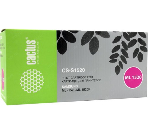 -/ Картридж лазерный Cactus CS-S1520 ML-1520D3 черный (3000стр.) для Samsung ML-1520/1520P