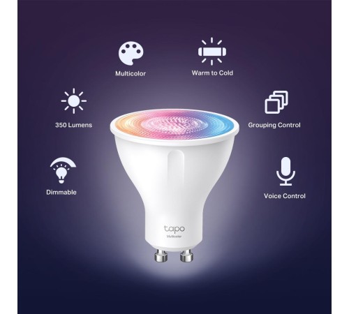 Умная Wi-Fi лампа/ Smart Wi-Fi Spotlight, Multicolor