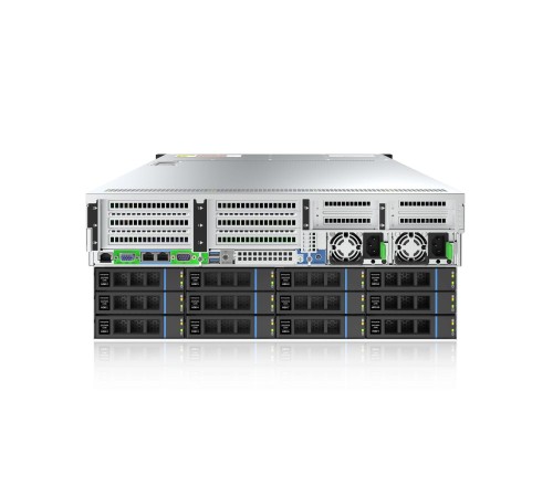Серверная платформа/ Gooxi SL401-D36RE-G3  4U, 2xLGA4189 ; 32x DDR4; 36x 3.5"(2.5") SATA/SAS , 12Gb/s SAS expander (24+12) ; 2x 2.5" rear SAS/SATA; 2x 2.5" rear NVMe ; 2х M.2 NVMe 2280  ;  2xPCIe 4.0x16;  4xPCIe 4.0 x8 ;  OCP3.0 ; 2x 1