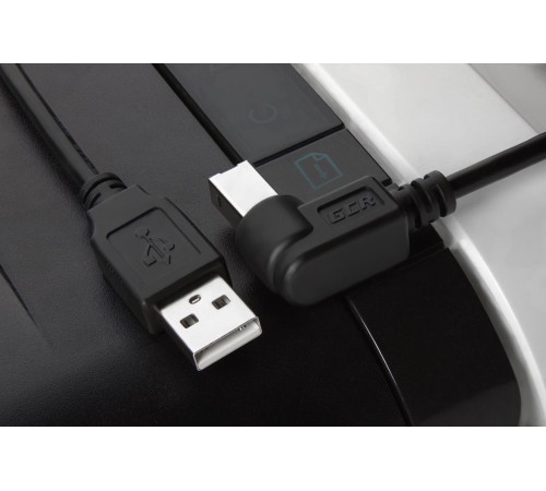 Greenconnect Кабель 1.0m USB 2.0, AM/BM угловой, черный, 28/28 AWG, экран, армированный, морозостойкий, GCR-UPC3M2-BB2S-1.0m Greenconnect Кабель 1.0m USB 2.0, AM/BM угловой, черный, 28/28 AWG, экран, армированный, морозостойкий, GCR-UPC3M2-BB2S-1.0m