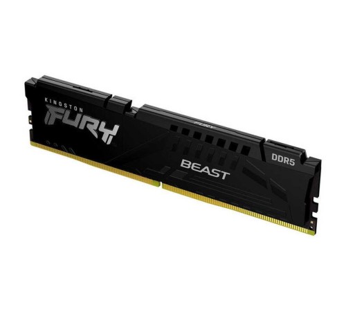 Память оперативная/ Kingston 8GB 5600MT/s DDR5 CL36 DIMM FURY Beast Black EXPO Память оперативная/ Kingston 8GB 5600MT/s DDR5 CL36 DIMM FURY Beast Black EXPO