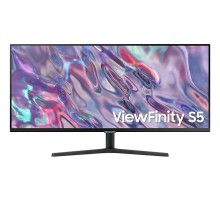 Монитор Samsung 34" ViewFinity S5 S50GC S34C500GAI (VA 21:9 3440x1440x100Hz 5ms 300cd 3000:1 178/178 DP; 2xHDMI Tilt VESA Black (незначительное повреждение коробки)