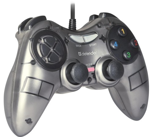Defender Проводной геймпад Zoom USB Xinput, 10 кнопок, 2 стика
