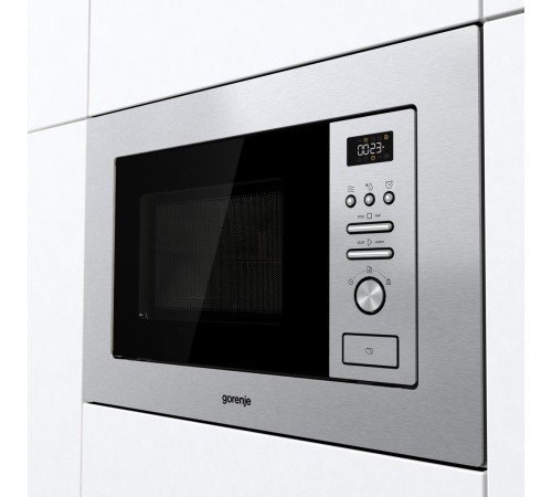 Встраиваемые микроволновые печи GORENJE/ Встраиваемые микроволновые печи GORENJE,Электронное управление,Цвет: Нержавеющая сталь,Объем: 20 л,Габаритные размеры (шхвхг): 59,5 × 38,8 × 34,4 см