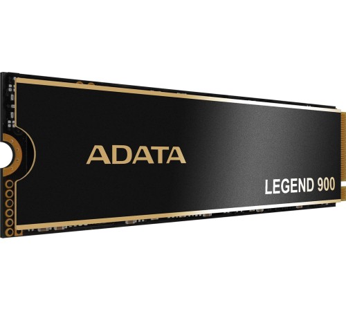 Твердотельный накопитель/ ADATA SSD LEGEND 900, 512GB, M.2(22x80mm), NVMe 1.4, PCIe 4.0 x4, 3D NAND, R/W 6200/2300MB/s, IOPs н.д./н.д., TBW 300, DWPD 0.14, with Heat Sink (5 лет) Твердотельный накопитель/ ADATA SSD LEGEND 900, 512GB, M.2(22x80mm), NVMe 1.4, PCIe 4.0 x4, 3D NAND, R/W 6200/2300MB/s, IOPs н.д./н.д., TBW 300, DWPD 0.14, with Heat Sink (5 лет)