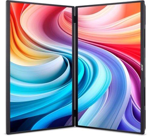 Монитор/ ACER PD193QEbmiuux 18,5'', Double Portable monitor, UltraThin Black, 16:9, IPS, 1920x1080, 4ms, 250cd, 100Hz, 1xHDMI + 2xType-C(15W) + SPK + Audio Out, Speakers 2Wx2, sync: FreeSync, Vesa:100x100 Монитор/ ACER PD193QEbmiuux 18,5'', Double Portable monitor, UltraThin Black, 16:9, IPS, 1920x1080, 4ms, 250cd, 100Hz, 1xHDMI + 2xType-C(15W) + SPK + Audio Out, Speakers 2Wx2, sync: FreeSync, Vesa:100x100