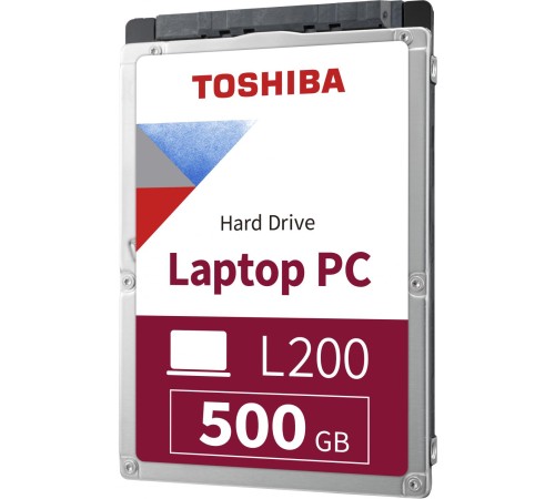 Жесткий диск/ HDD Toshiba SATA3 500Gb 2.5"" L200 Slim 5400 8Mb 1 year warranty