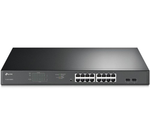 Коммутатор/ 16-Port Gigabit Easy Smart PoE+ Switch with 2 SFP Коммутатор/ 16-Port Gigabit Easy Smart PoE+ Switch with 2 SFP