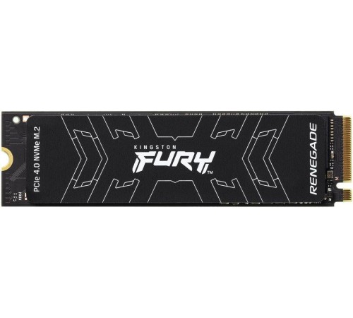Твердотельный накопитель/ Kingston SSD Fury Renegade, 1000GB, M.2(22x80mm), NVMe, PCIe 4.0 x4, 3D TLC, R/W 7300/6000MB/s, IOPs 900 000/1 000 000, DRAM buffer 1024MB, TBW 1000, DWPD 0.55 (60 мес) Твердотельный накопитель/ Kingston SSD Fury Renegade, 1000GB, M.2(22x80mm), NVMe, PCIe 4.0 x4, 3D TLC, R/W 7300/6000MB/s, IOPs 900 000/1 000 000, DRAM buffer 1024MB, TBW 1000, DWPD 0.55 (60 мес)