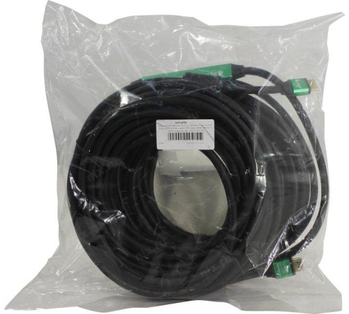 Greenconnect Кабель с активным усилителем сигнала 20.0m (10m+10m) AL case 2 ферит кольца, HDMI 2.0, 28/26, HDR 4:2:0, 4K/30Hz,черный, High speed 19M/19M с усилителем, черный, тройной экран, GCR-50750 Greenconnect Кабель с активным усилителем сигнала 20.0m (10m+10m) AL case 2 ферит кольца, HDMI 2.0, 28/26, HDR 4:2:0, 4K/30Hz,черный, High speed 19M/19M с усилителем, черный, тройной экран, GCR-50750