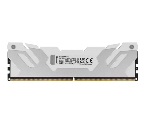 Память оперативная/ Kingston 16GB 7200MT/s DDR5 CL38 DIMM FURY Renegade White XMP Память оперативная/ Kingston 16GB 7200MT/s DDR5 CL38 DIMM FURY Renegade White XMP