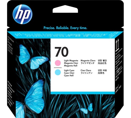 Печатающая головка/ HP 70 Light Magenta and Light Cyan Printhead