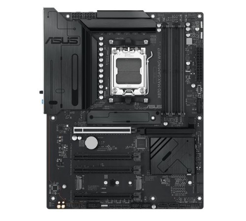 Материнская плата ASUS X870 MAX GAMING WIFI7, AM5, X870, 4*DDR5,  4*SATA, 3*M.2, 4*USB 3.2, 4*USB 2.0, 2*Type-C, 5*PCIx16, HDMI, ATX; 90MB1LY0-M0EAY0