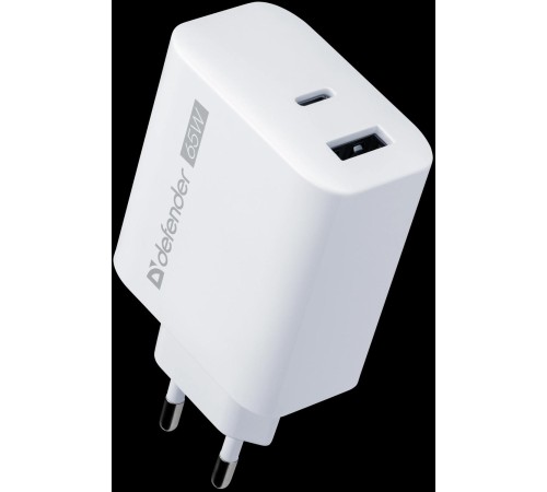 Defender Сетевое ЗУ UPA-165 USB A+C, 65W