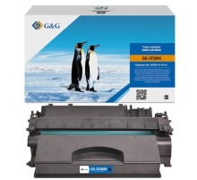 Картридж Cartridge G&G 80X для HP LJ P2035/P2055/M401/M425; Canon LBP6300dn/6310dn/6650dn/6670 6 900стр.  аналог CF280X  гарантия 36 мес.