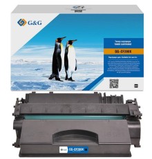 Картридж Cartridge G&G 80X для HP LJ P2035/P2055/M401/M425; Canon LBP6300dn/6310dn/6650dn/6670 6 900стр.  аналог CF280X  гарантия 36 мес.