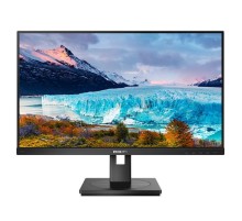 Монитор 27" Philips 272S1M 1920x1080, LED, 16:9, IPS, 300cd, 1000:1, 50M:1, 4ms, 178/178, VGA, DVI, HDMI, DP, USB 3.2, USB-B,  3*USB-A 3.2, 75Hz, Speakers, HAS, Pivot, Tilt, Swivel, Внутр, VESA, Black, 3y