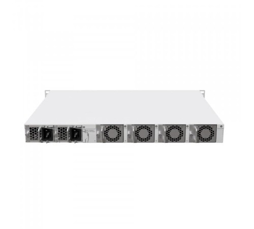 Маршрутизатор/ CCR2216-1G-12XS-2XQ Cloud Core Router with Amazon Annapurna Labs Alpine v3 AL73400 CPU (16-cores, 2GHz per core) and Marvell Prestera Aldrin2 switch-chip, 16GB RAM, 2x100G QSFP cages, 14x25G SFP28 cages, 1xGbit LAN, 2xM.2 SATA slots, Router Маршрутизатор/ CCR2216-1G-12XS-2XQ Cloud Core Router with Amazon Annapurna Labs Alpine v3 AL73400 CPU (16-cores, 2GHz per core) and Marvell Prestera Aldrin2 switch-chip, 16GB RAM, 2x100G QSFP cages, 14x25G SFP28 cages, 1xGbit LAN, 2xM.2 SATA slots, Router