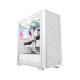 Корпус без блока питания/ Case PCCooler C3D510 WH ARGB, Midi-Tower, TG, Mesh, 3x120mm ARGB, 2xUSB-A 3.0, E-ATX, ATX, mATX, mITX White