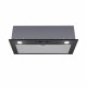 ВЫТЯЖКА MAUNFELD Crosby Light (C) 60cm BLACK/ ширина 600 мм, встраиваемая, ползунковое управление, 3 скорости, 850 м3/ч, до 40 м2, 48 дБ, черный