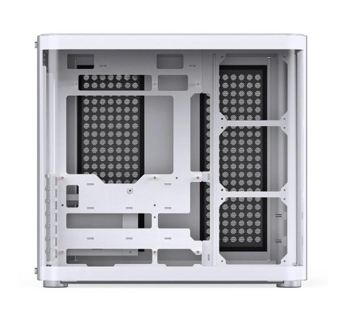 Корпус без блока питания/ Case JONSBO TK-2, Midi-Tower, TG, no fans, 1xUSB-A 3.2 + 1xUSB-C 3.2, ATX, mATX, mITX White