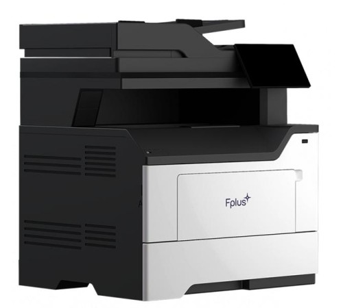 Многофункциональное лазерное печатающее устройство МФУ Fplus MB471adfe (лаз.моно,факс,А4,47стр./мин,дуплекс24стр/мин,1200x1200dpi,перв.стр.6.0с.,DADF однопрох.100л.,CIS,600x600ppi,скан.моно 98 стор/мин,цв.79,8 стор/мин,7"цв.сенс.жк.,вх.650л,вых.250л.