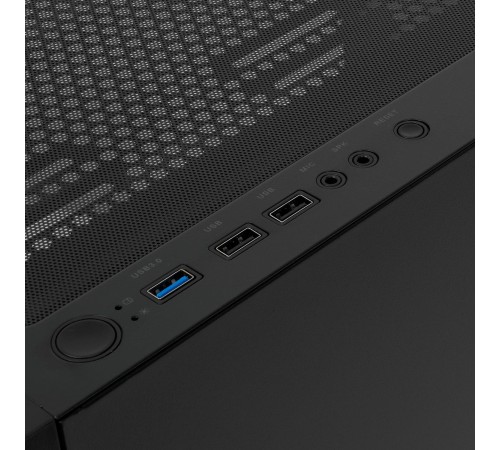 Корпус без блока питания/ Case HSPD M330, Mesh Mini-tower, Black, TG, 0.6 SPCC, 3x120mm ARGB (M11-120) mATX, mITX 175/330/160mm 2x2.5", 2x3.5", 4xPCI 1xUSB-A 3.0, 2xUSB-A1.0 365x216x405mm Корпус без блока питания/ Case HSPD M330, Mesh Mini-tower, Black, TG, 0.6 SPCC, 3x120mm ARGB (M11-120) mATX, mITX 175/330/160mm 2x2.5", 2x3.5", 4xPCI 1xUSB-A 3.0, 2xUSB-A1.0 365x216x405mm
