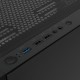 Корпус без блока питания/ Case HSPD M330, Mesh Mini-tower, Black, TG, 0.6 SPCC, 3x120mm ARGB (M11-120) mATX, mITX 175/330/160mm 2x2.5", 2x3.5", 4xPCI 1xUSB-A 3.0, 2xUSB-A1.0 365x216x405mm
